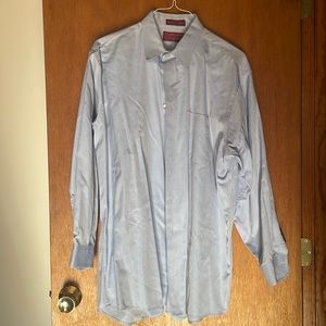 Blue button down shirt